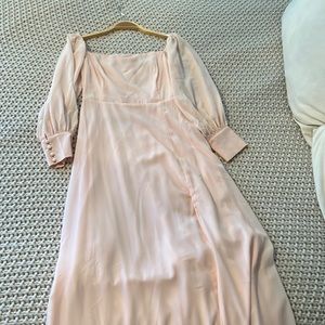 Light pink semi formal dress
